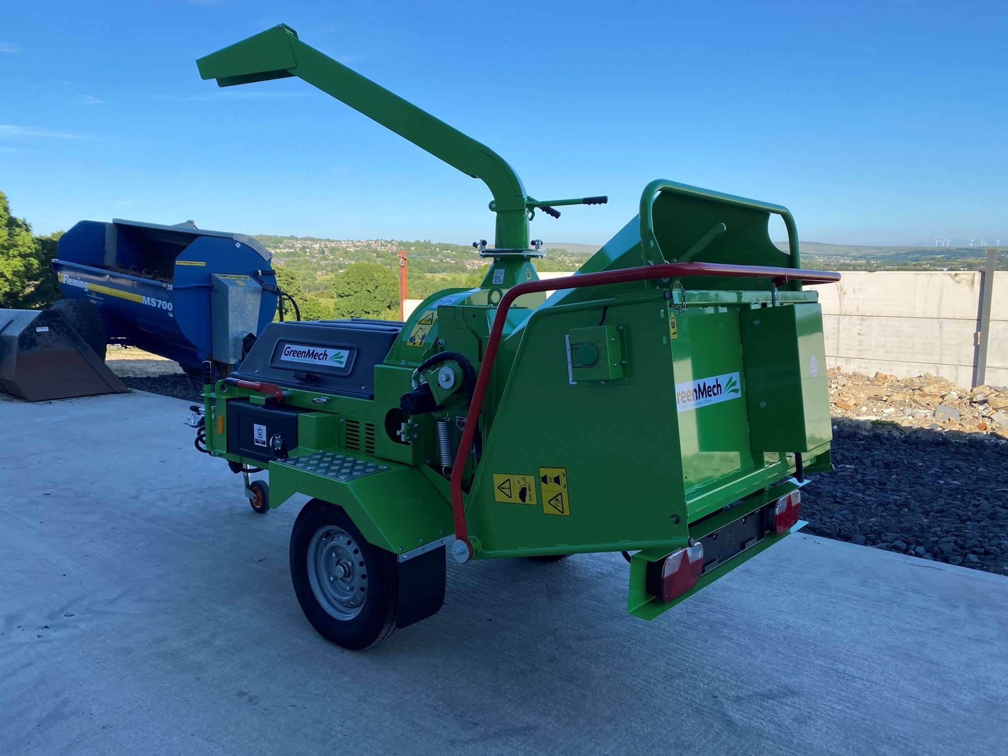 NEW Greenmech CM220 9" Wood Chipper Balmers GM Ltd